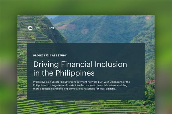 Projeto i2i impulsionando a inclusão financeira nas Filipinas