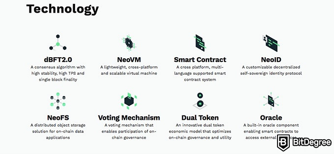 Moeda NEO: características da plataforma NEO.