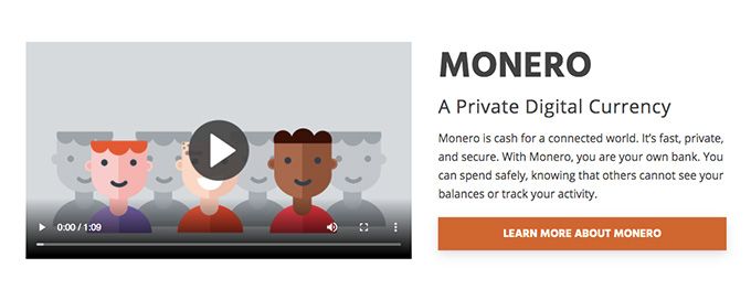 Monero：プライベートデジタル通貨。